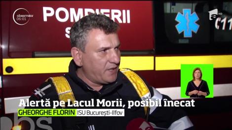 Alertă maximă în zona Lacului Morii din București, după un apel la 112! Ce a fost găsit pe mal. „A vrut cineva să se sinucidă” - Video