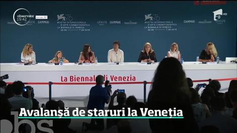 Avalansă de vedete la Festivalul de Film de la Veneţia
