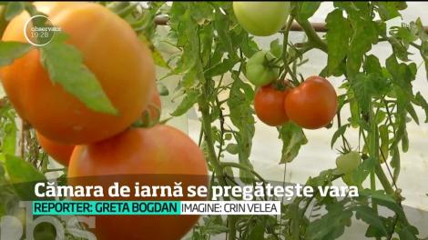 S-a dat startul pregătirilor pentru iarnă în cămară