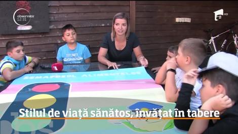 Stil de viață sănătos, învățat în tabere