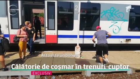 Călătorii de coșmar în trenurile CFR