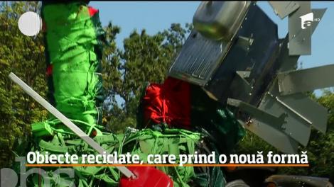 Cum se poate face artă din obiecte reciclate