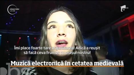 5000 de oameni la un festival de muzică electronică în Sighişoara
