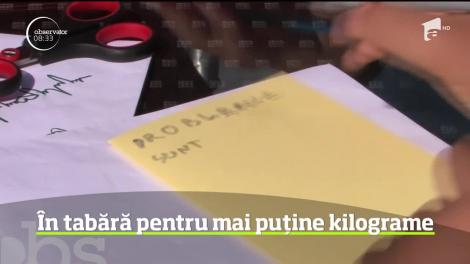 Părinţi îşi trimit copiii în tabere pentru slăbit