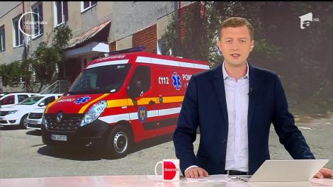 O autospecială SMURD de ultimă generaţie stă blocată în parcarea Spitalului Judeţean Vâlcea