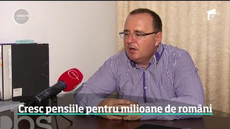 De mâine, cresc pensiile românilor! Cinci milioane de pensionari vor încasa mai mulţi bani