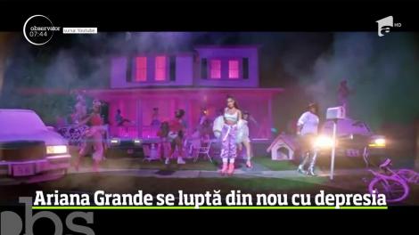 Ariana Grande suferă de depresie