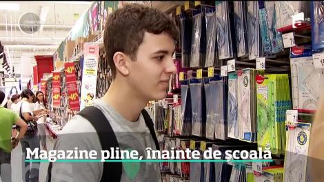 Cu o săptămână înainte să înceapă şcoala, părinţii au blocat magazinele şi supermarketurile
