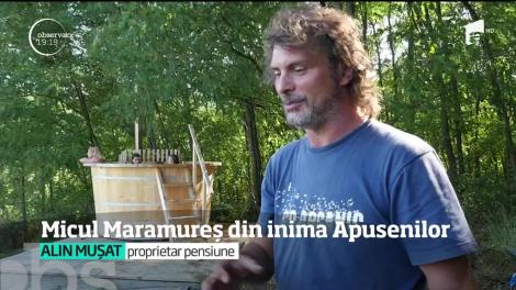 Un român îndrăgostit de tradiţie a mutat în inima Apusenilor o mică parte din Maramureş