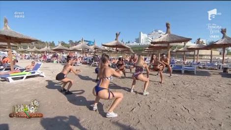 Ai mâncat mult în vacanța asta? Privește și învață: exerciții pentru coapse și fesieri cu Diana Stejereanu 