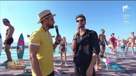 Edward Sanda cântă, la Neatza cu Răzvan și Dani, melodia "Nimeni ca noi"