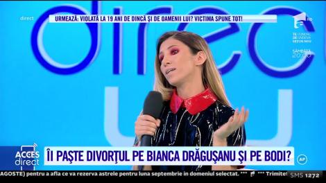 Acces Direct. Bianca Drăgușanu și Alex Bodi, din ce în ce mai aproape de divorţ?