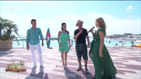 Nico cântă, la Neatza cu Răzvan și Dani, melodia "Corazon Partido"