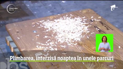 Plimbarea, interzisă noaptea în unele parcuri din Capitală