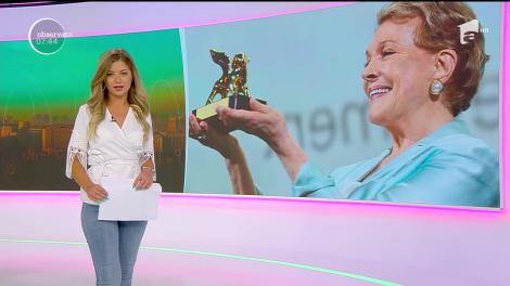 Julie Andrews a fost onorată cu premiul Leul de Aur pentru întreaga carieră, la Festivalul de Film de la Veneţia