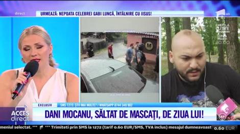 Acces Direct. Primele declarații ale lui Dani Mocanu după ce a fost săltat de mascaţi, de ziua lui: Din calitatea de suspect am devenit inculpat