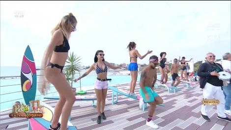 Premieră la Neatza cu Răzvan şi Dani! Stelu Enache şi Ovidiu Lipan Ţăndărică au cântat piesa "Aurică"