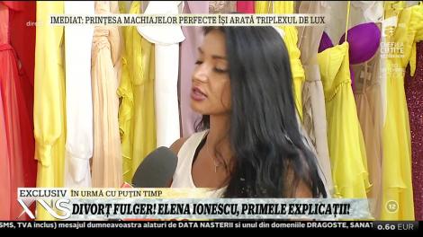 Xtra Night Show. Divorț fulger! Elena Ionescu, primele explicații după separarea de soțul ei