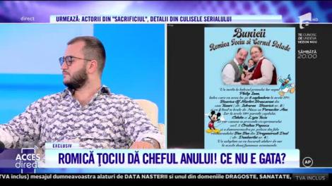 Acces Direct. Familia Țociu, botez de super fițe și nuntă regală. La eveniment vor petrece un număr record de invitaţi
