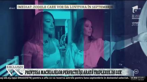 Xtra Night Show. Emma Uta, prințesa machiajelor perfecte își arată triplexul de lux