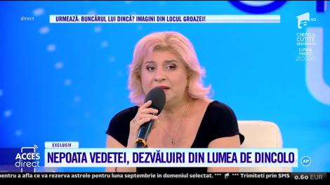 Acces Direct. Camelia Stoian, nepoata cântăreţei Gabi Luncă, l-a întâlnit pe Iisus!: Nu a fost vis pentru că nu am închis ochii