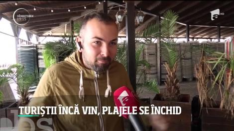 Terasele şi restaurantele de pe Litoral se închid, deşi turiştii nu şi-au terminat vacanţa