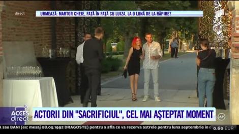 Acces Direct. Actorii din Sacrificiul, emoții pe covorul roșu. Premiera serialului va avea loc pe 11 septembrie, la Antena 1