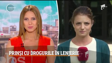 Tineri prinși cu droguri în lenjeria intimă