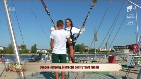 Cum să te distrezi la mare, în Costinești! Bungee-jumping, activitatea pe care trebuie s-o faci dacă ești amator de adrenalină!