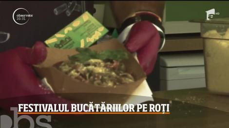 A început festivalul dedicat bucătăriilor pe patru roţi din Capitală