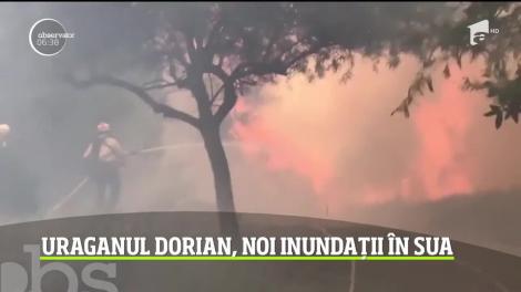 Uraganul Dorian, noi inundații în Statele Unite ale Americii