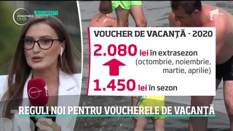 Guvernul vrea să schimbe regulile pentru voucherele de vacanţă
