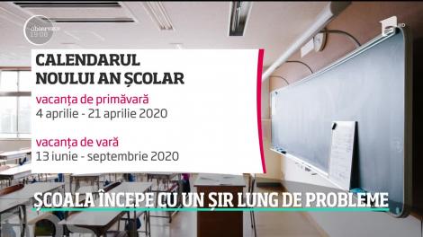 Aproape 3 milioane de elevi se vor întoarce la şcoală. Noul an începe cu aceleaşi probleme la care autorităţile îşi dau corigenţa în fiecare an