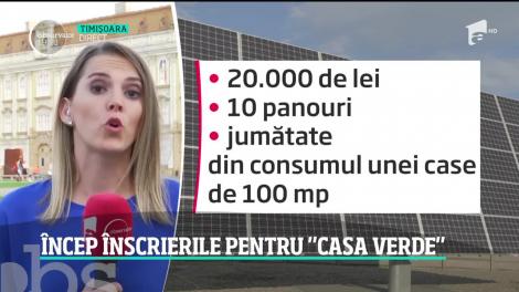 Încep înscrierile pentru programul Casa Verde. Românii pot face economie la factura de energie