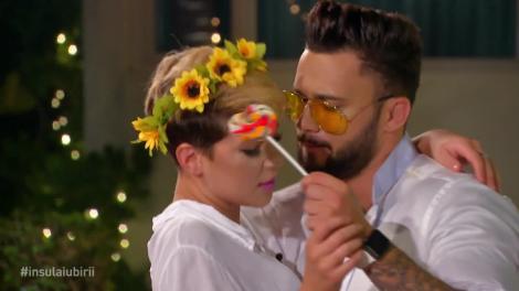Insula Iubirii. Sărut pasional între Geanina și ispita George: Nu trebuia să mă bag eu cu Andy