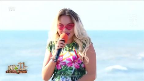 Lizzie cântă la Neatza cu Răzvan și Dani melodia Lights down low