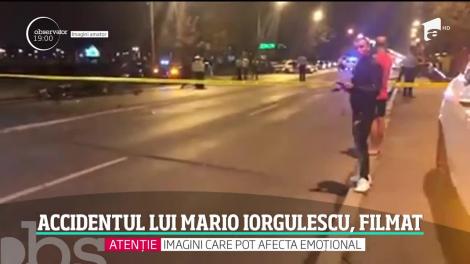 Accidentul lui Mario Iorgulescu, filmat