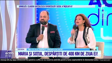 Maria Buză şi soţul ei, George Pătraşcu, despărțiți de 400 km de ziua ei: "Eu l-am cerut de bărbat!"