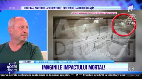Acces Direct. Imagini cu momentul în care a avut loc impactul accidentului cauzat de Mario Iorgulescu