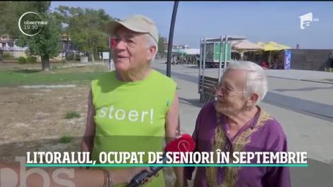 Toamna începe distracţia la mare pentru pensionari. Hotelurile au oferte speciale pentru seniori în această perioadă