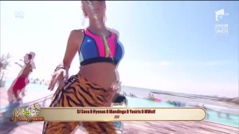 Neatza cu Răzvan și Dani. Dj Sava, Hyenas, Mandinga, Yasiris și MWolf cântă piesa BOA