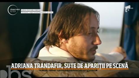 Adriana Trandafir, doamna teatrului românesc. Actrița și-a petrecut patru decenii pe scenă