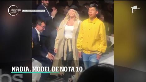 Nadia Comăneci, model de nota zece la New York