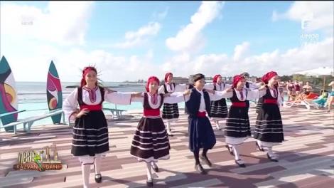 Neatza cu Răzvan și Dani. Ansamblul Elpis Junior al Comunității Elene din Constanța, demonstrație de dans