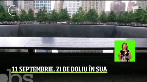 Statele Unite ale Americii marchează 18 ani de la atacurile din 11 septembrie 2001, în urma cărora au murit 3000 de oameni! Video
