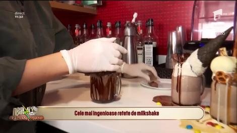 Neatza cu Răzvan și Dani. Rețetă irezistibilă de milkshake de ciocolată