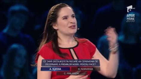 A doua probă a fost cu ghinion pentru Ana şi Ciprian! Două bile roşii i-au lăsat pe zero!