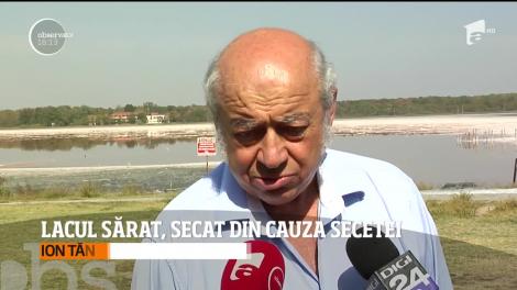 Lacul Sărat din Brăila, celebru pentru nămolul său, riscă să rămână doar o amintire