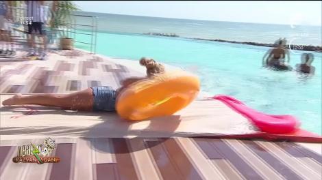 Interzis cardiacilor! Vedete, dezmăț în piscină, la „Neatza cu Răzvan și Dani”! Ramona Olaru și Diana Stejereanu au făcut spectacol