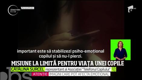 Misiune de salvare la limită, în Capitală. O fată de 17 ani a sunat la telefonul copilului şi a ameninţat că îşi pune capăt zilelor